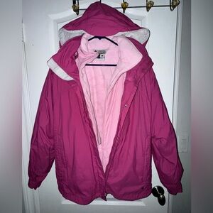 Columbia Omni Shield Vertex Waterproof Jacket with Fleece Liner Jacket Size L